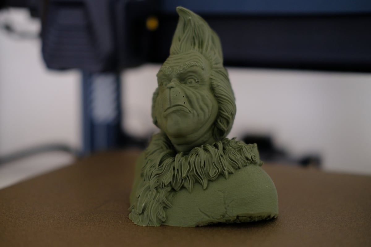 Elegoo Neptune 4 Review - The Grinch Model - 3D Printerly