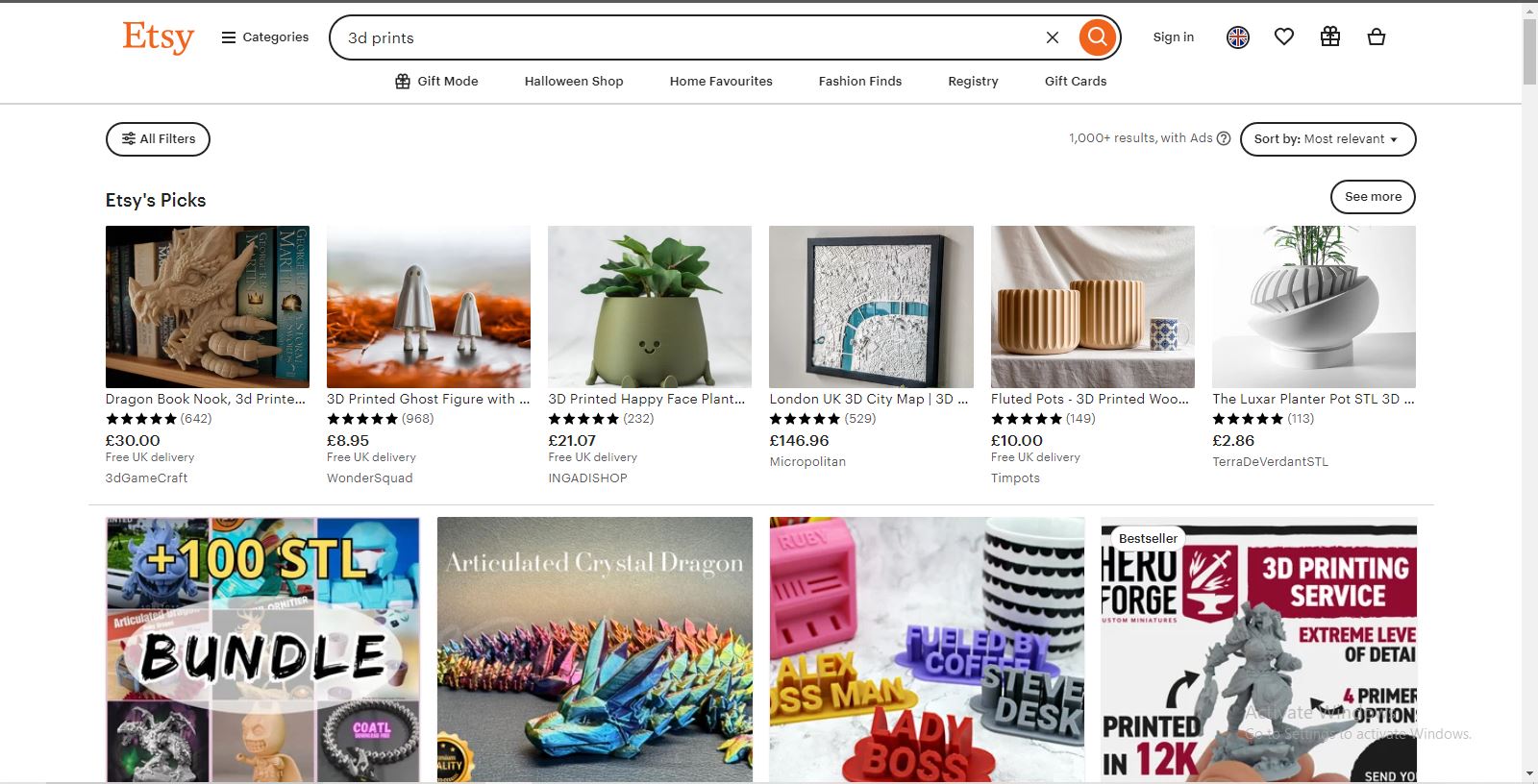 Best Places to Sell 3D Prints Online 3D Printerly